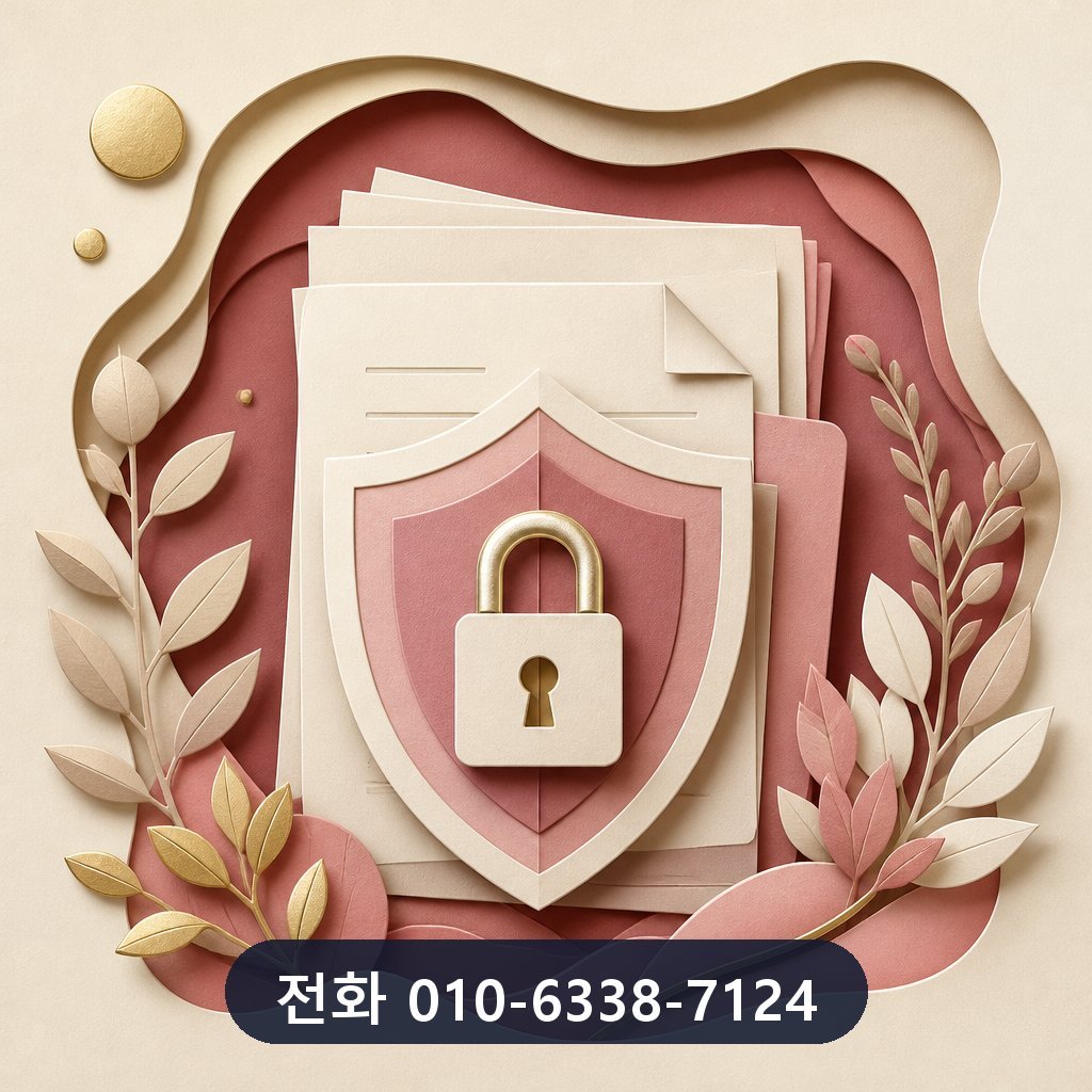카드깡 수수료 개인정보 보호 이미지